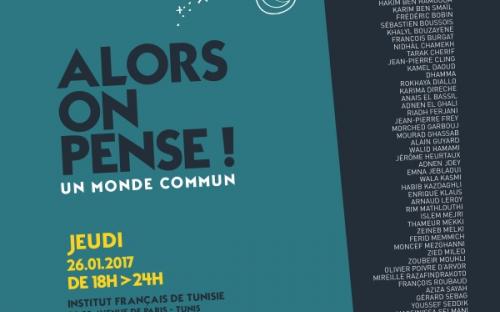 Rendez vous à la Nuit des Idées à l’Institut Français de Tunis 26 janvier 2017